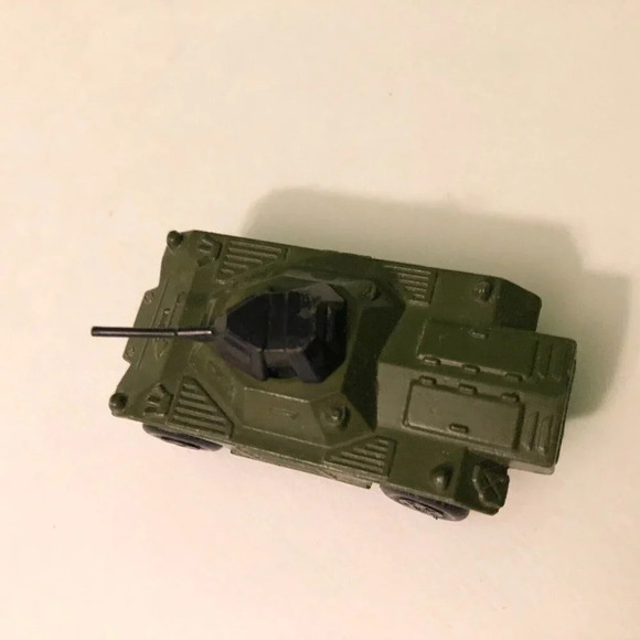 Vintage 1973 Matchbox Rolamatics Lesney Military Green  No 73 Weasel - Picture 5 of 10